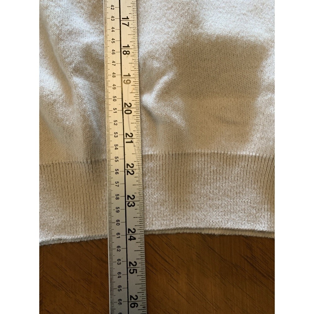 VTG Jantzen Acrylic & Wool Blend Sleeveless Sweater Vest L V-Neck Made in Canada - Picture 11 of 11